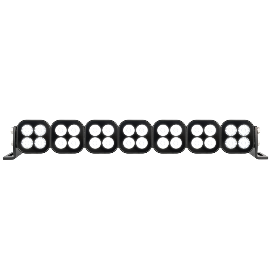 Vision X Lighting - VISION X LIGHTING UNITE SERIES 20" BLACKOUT COMBO BEAM WHITE SPOT FLOOD - 4520014