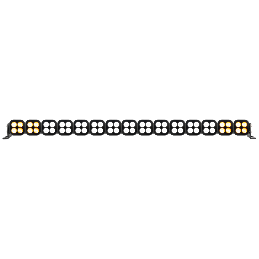 Vision X Lighting - VISION X LIGHTING UNITE SERIES 40" BLACKOUT COMBO BEAM WHITE SPOT AMBER FLOOD - 4540015