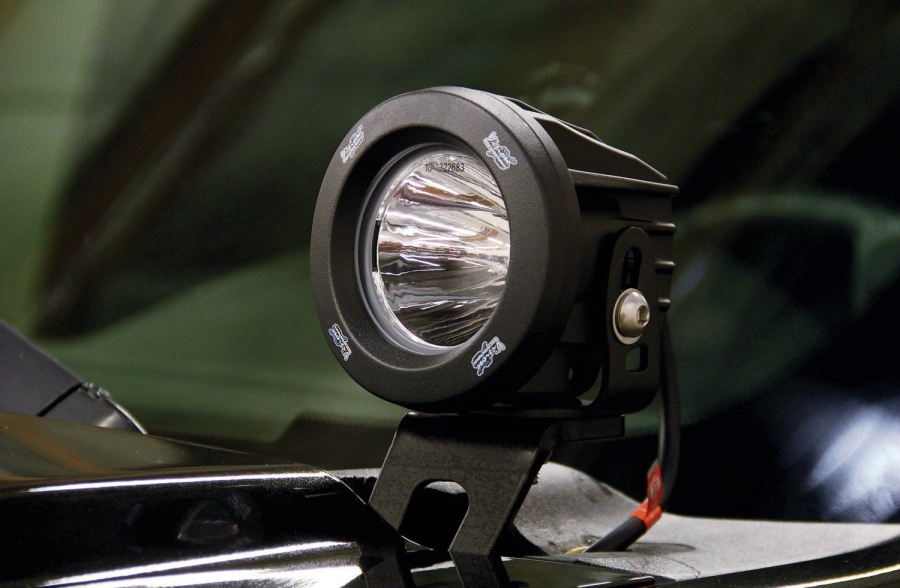 Vision X Lighting - VISION X LIGHTING OPTIMUS ROUND BLACK 1 10W LED 60 FLOOD 2 LIGHT KIT - 9141435