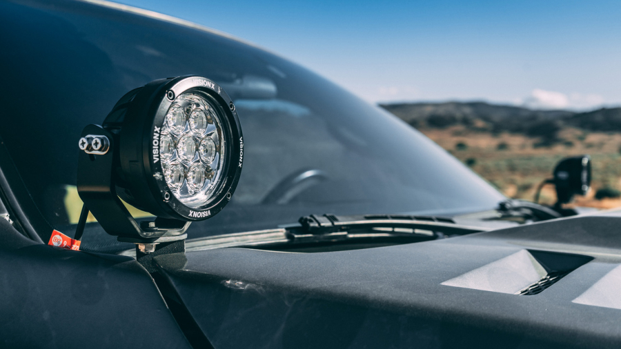 Vision X Lighting - VISION X LIGHTING PAIR OF 4.7" 7 LED CG2 LIGHT CANNONS INCLUDING HARNESS USING DT CONNECTORS - 9907437