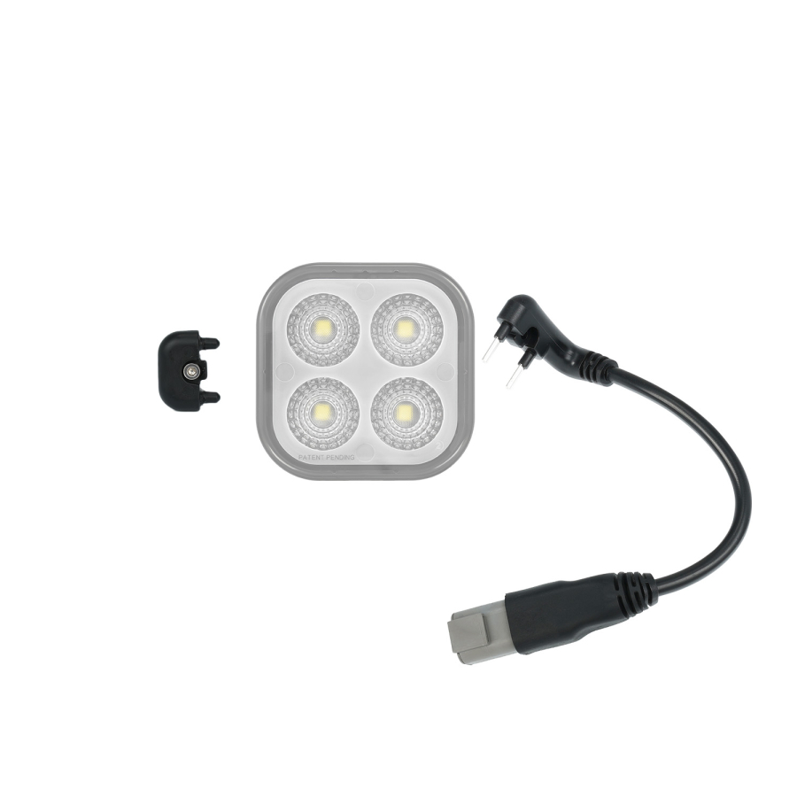 Vision X Lighting - VISION X LIGHTING UNITE SERIES RIGHT SIDE POWER CONNECTOR HIGH AMP DEUTSCH AND POWER PLUG - 9937724