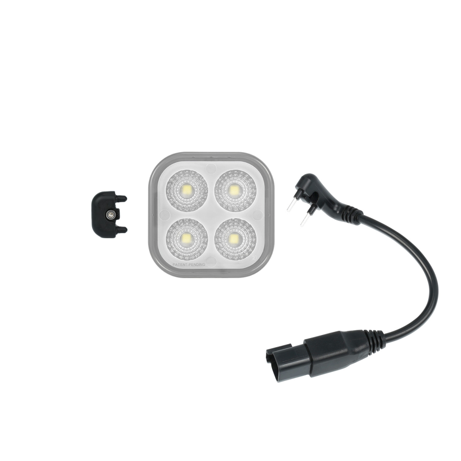 Vision X Lighting - VISION X LIGHTING UNITE SERIES RIGHT SIDE POWER CONNECTOR DEUTSCH AND POWER PLUG - 9937731