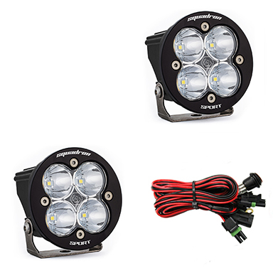 Baja Designs - SQUADRON-R SPORT LED LIGHT WORK/SCENE PAIR