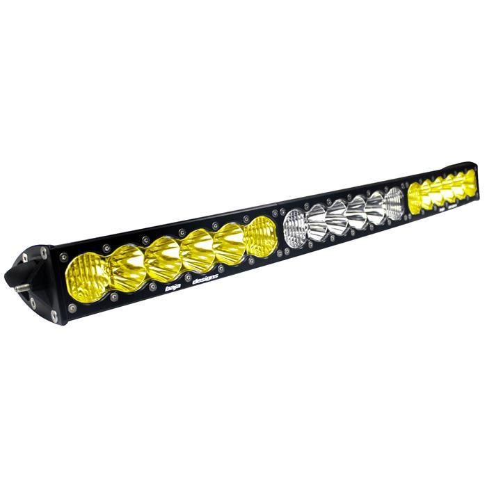 Baja Designs - OnX6+ 30 Inch Arc LED Light Bar Amber/White Dual Control Driving/Combo