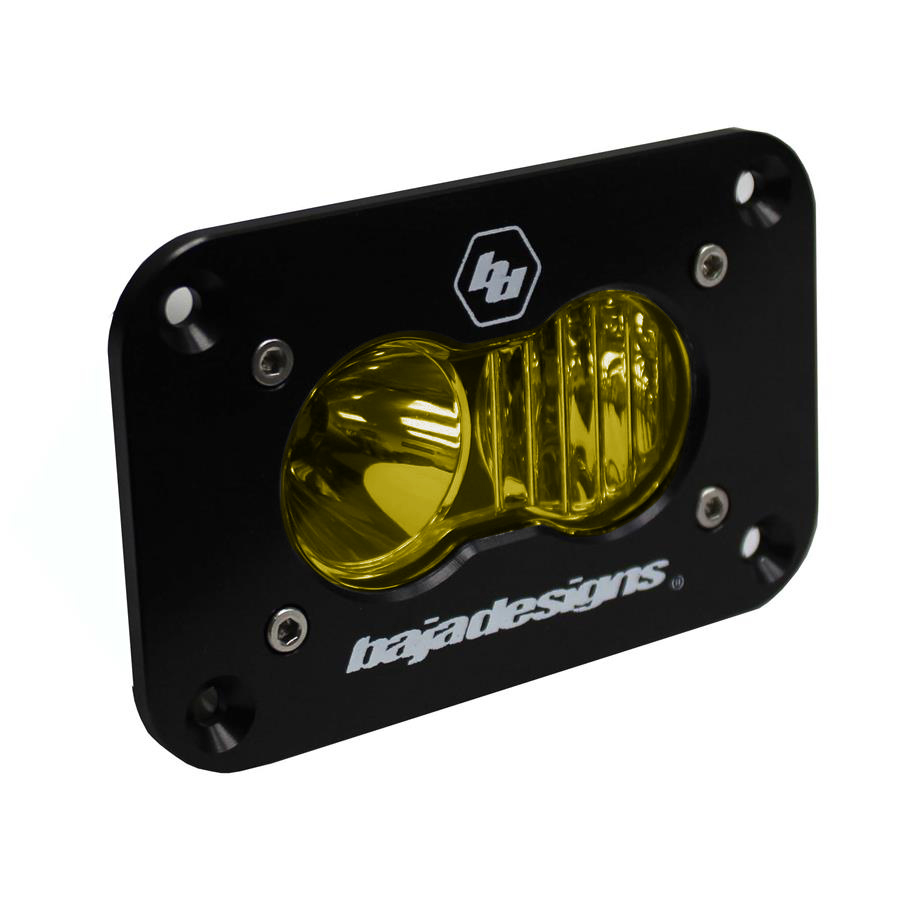 Baja Designs - S2 SPORT LED LIGHT AMBER DRIVING/COMBO FLUSH