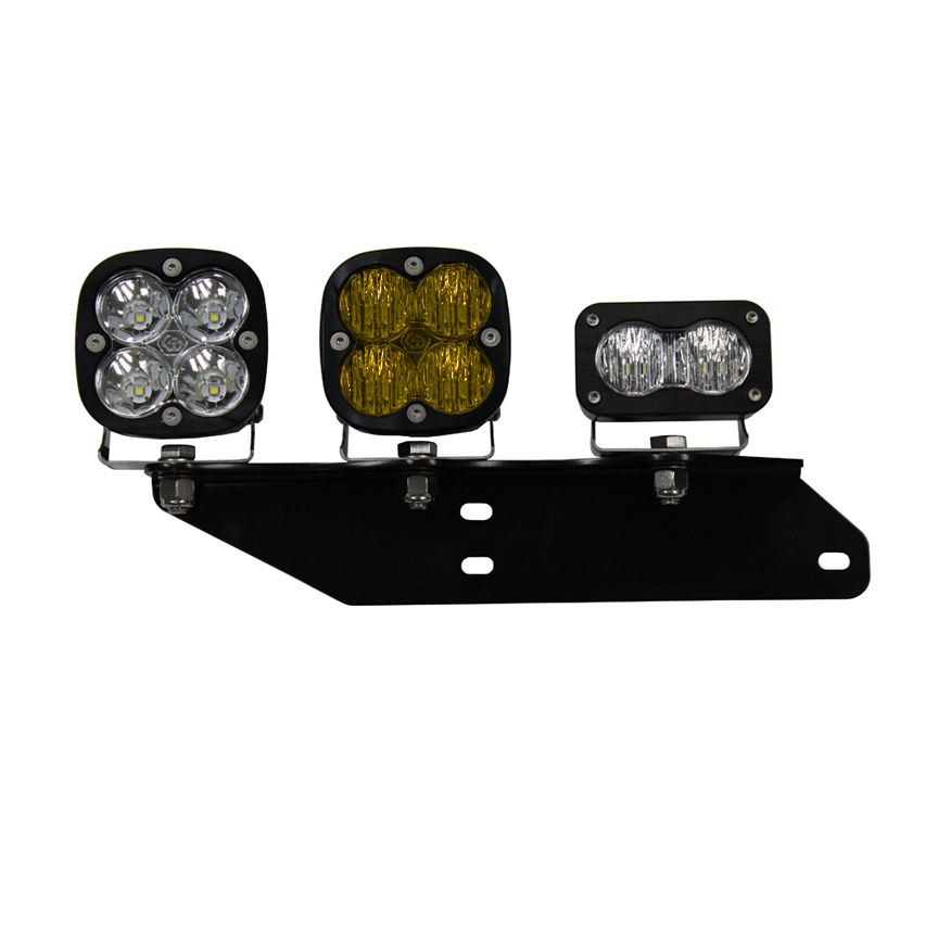 Baja Designs - Baja Designs Raptor Fog Light Kit 17-18 F-150 Raptor Fog Pocket Kit Amber SAE Sportsmen - 447717