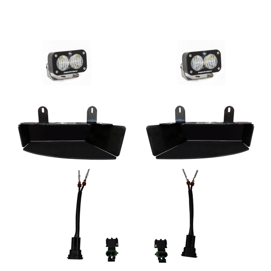 Baja Designs - Baja Designs Dodge Ram Light Kit For Ram 2500/3500 19-On FPK S2 Sport W/C White - 448042