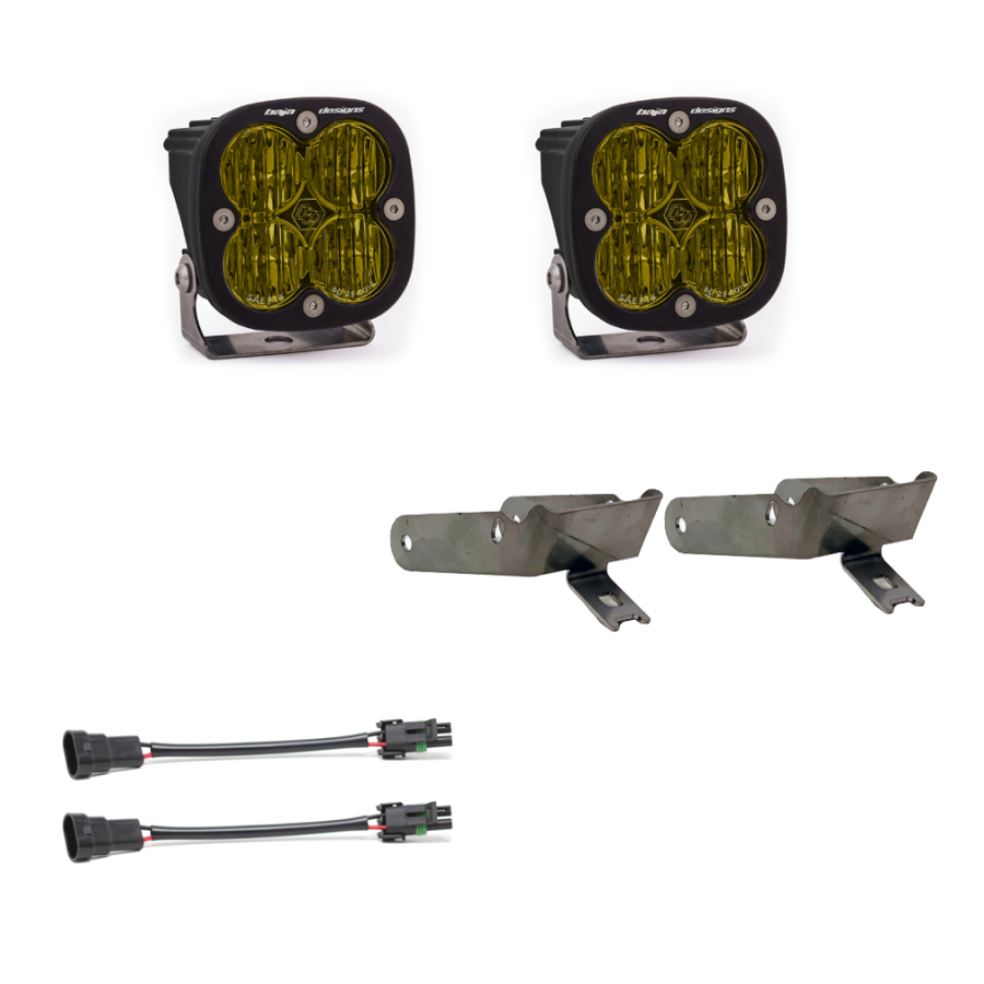 Baja Designs - Baja Designs Ford, Super Duty (99-10), Fog Pocket Kit SAE Amber - 630822