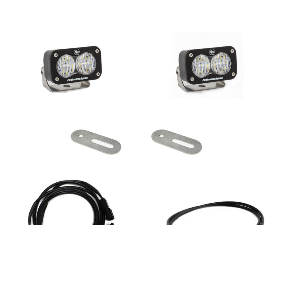 Baja Designs - Baja Designs Ford Super Duty 17-On LED Light Kit Reverse Kit w/Upfitter - 447733UP