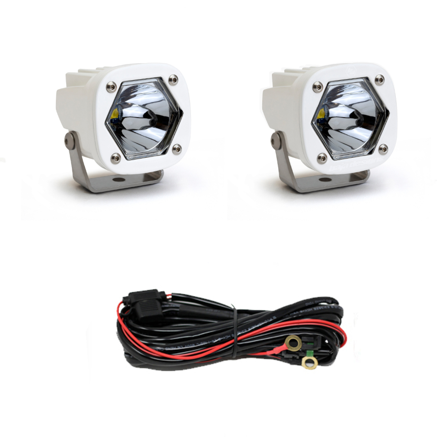 Baja Designs - S1 LED LIGHT SPOT PAIR WHITE