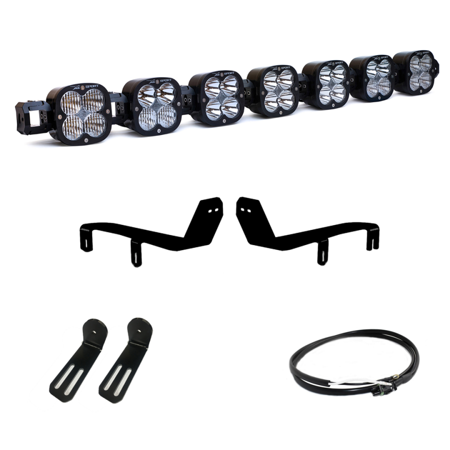 Baja Designs - 17-19 Ford F-250 7 XL Linkable Light Bar w/ Upfitter