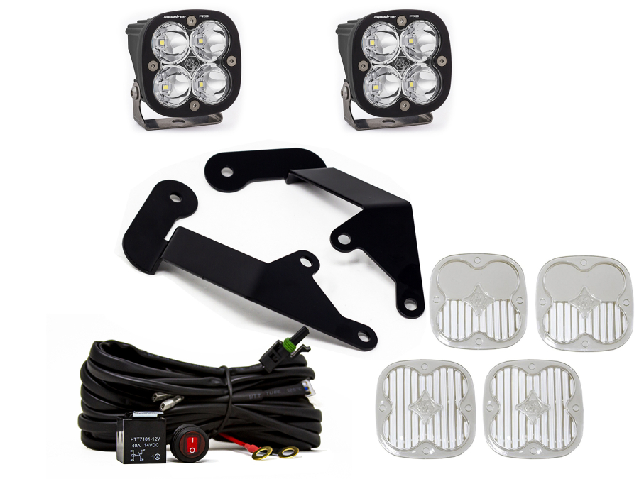 Baja Designs - Baja Designs Ford Bronco Sport A-Pillar Kit Squadron Sport Clear - 447687