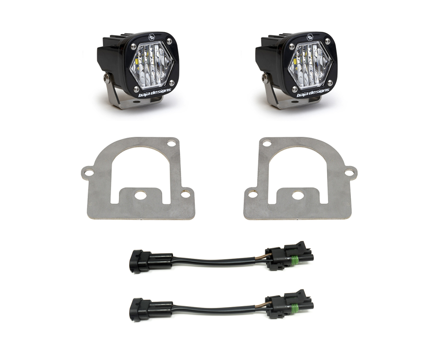 Baja Designs - Baja Designs Ford Bronco Sport S1 Fog Light Kit Clear W/C - 447682