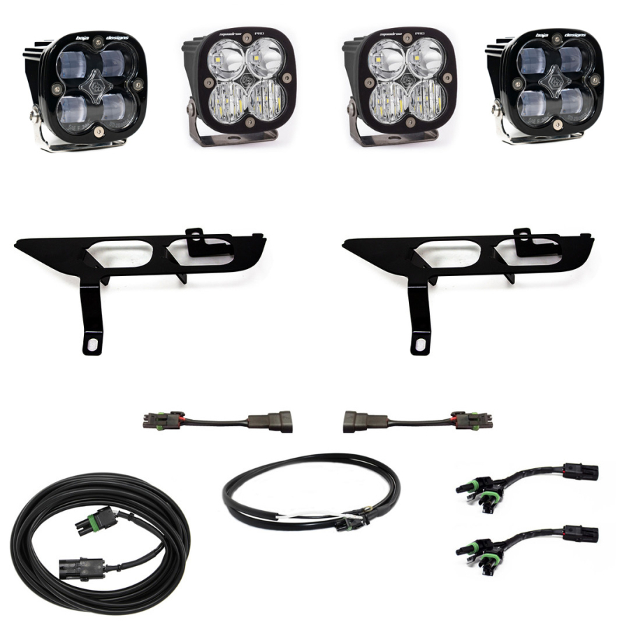 Baja Designs - Baja Designs Ford, F150, (21-On), FPK, SAE Clear/Sport DC, Up w/o DRL - 447697UP