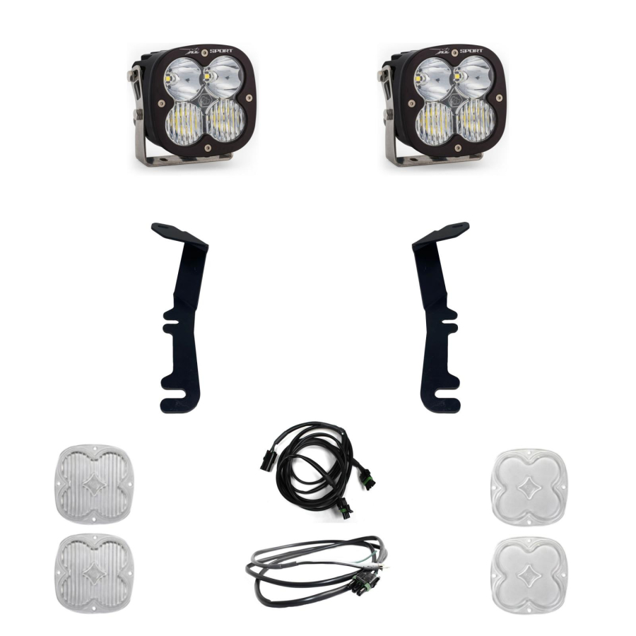 Baja Designs - Baja Designs Ram 1500 TRX 21-On XL Sport A-Pillar Kit - 447774