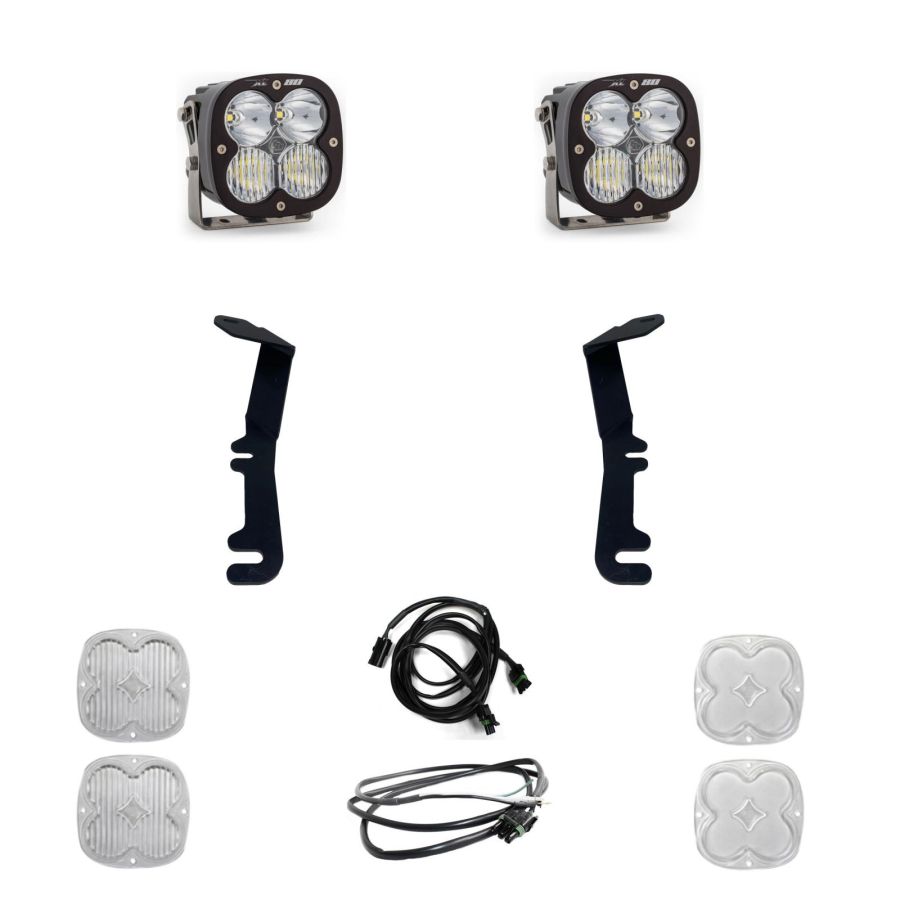 Baja Designs - Baja Designs Ram 1500 TRX 21-On XL80 A-Pillar Kit - 447772