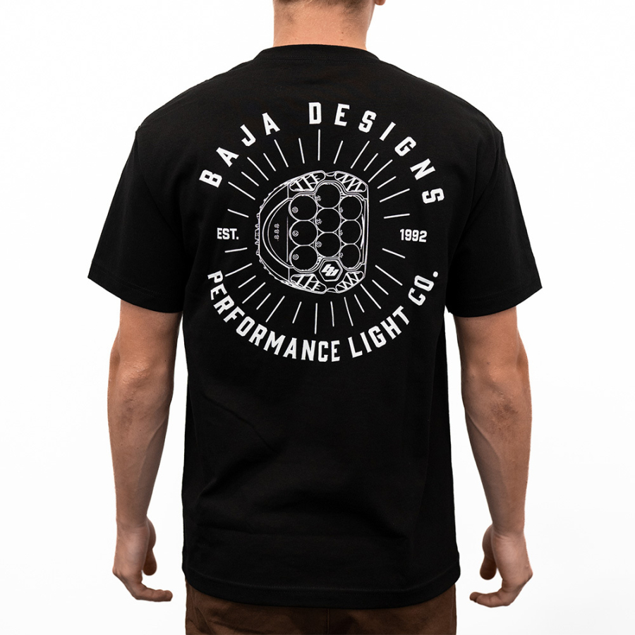 Baja Designs - BD Performance Light Mens T-Shirt Black