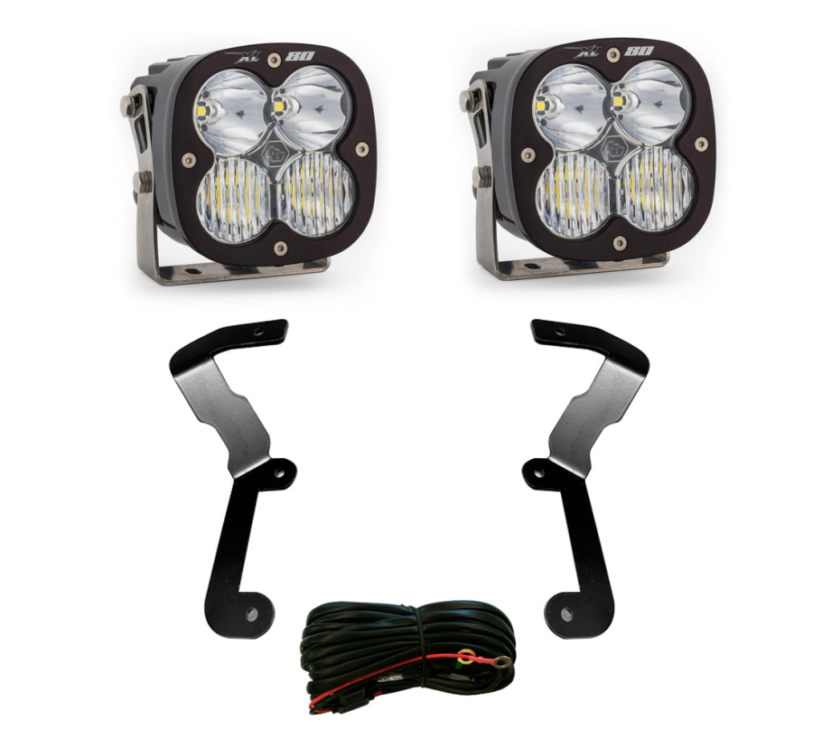 Baja Designs - Baja Designs Sierra 1500 19-On XL80 A Pillar Light Kit - 447877