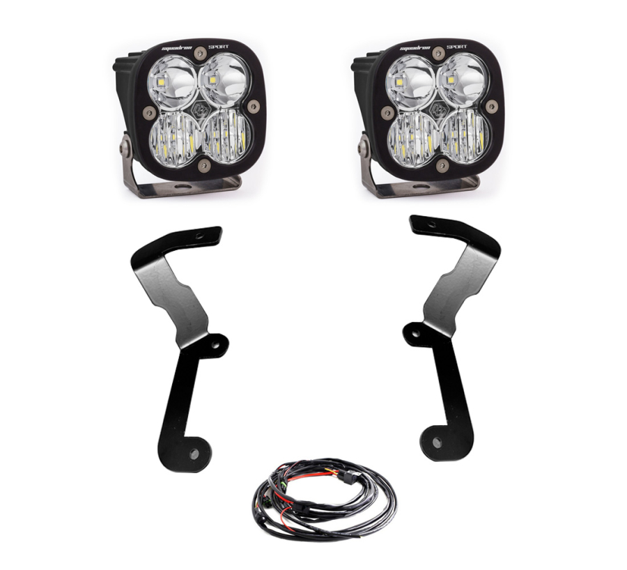 Baja Designs - Baja Designs Sierra 1500 19-On Squadron Sport A Pillar Light Kit - 447742