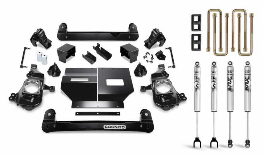 Cognito Motorsports Truck - Cognito Motorsports Truck 4-Inch Standard Lift Kit with Fox PS 2.0 IFP for 20-22 Silverado/Sierra 2500/3500 2WD/4WD - 110-P0890