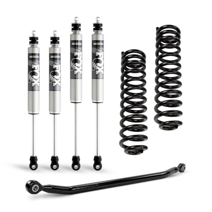 Cognito Motorsports Truck - Cognito Motorsports Truck 3-Inch Performance Leveling Kit With Fox PS 2.0 IFP Shocks for 14-22 Dodge RAM 2500 4WD - 115-P0944