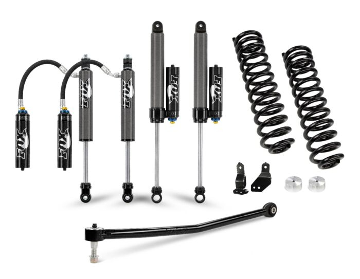 Cognito Motorsports Truck - Cognito Motorsports Truck 2-Inch Elite Leveling Kit With Fox FSRR 2.5 Shocks for 17-19 Ford F250/F350 4WD - 220-P0948