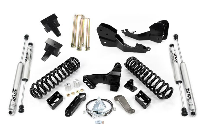 Cognito Motorsports Truck - Cognito Motorsports Truck 4 / 5 Inch Standard Lift Kit With Fox PS 2.0 IFP Shocks for 2017-2022 Ford F250/F350 4WD - 120-P0951