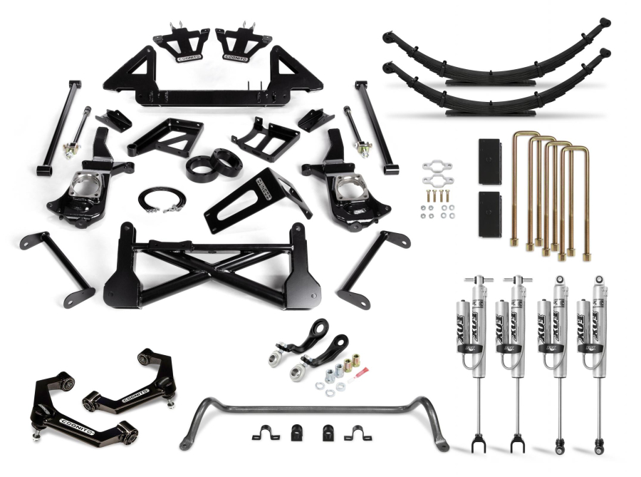 Cognito Motorsports Truck - Cognito Motorsports Truck 10-Inch Performance Lift Kit with Fox PSRR 2.0 Shocks for 11-19 Silverado/Sierra 2500/3500 2WD/4WD - 210-P0981