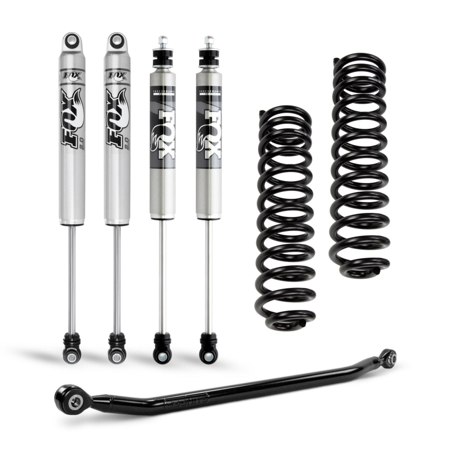 Cognito Motorsports Truck - Cognito Motorsports Truck 3-Inch Performance Leveling Kit With Fox PS 2.0 IFP Shocks For 13-22 Dodge RAM 3500 4WD - 115-P1016