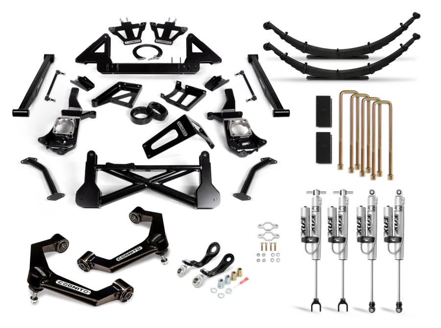 Cognito Motorsports Truck - Cognito Motorsports Truck 10-Inch Performance Lift Kit with Fox PSRR 2.0 Shocks For 20-22 Silverado/Sierra 2500/3500 2WD/4WD - 210-P1034