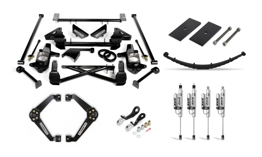 Cognito Motorsports Truck - Cognito Motorsports Truck 7-Inch Premier Lift Kit With Fox 2.0 PSRR Shocks For 1-13 2500 Suburban/2500 Yukon XL 2WD/4WD - 210-P1142