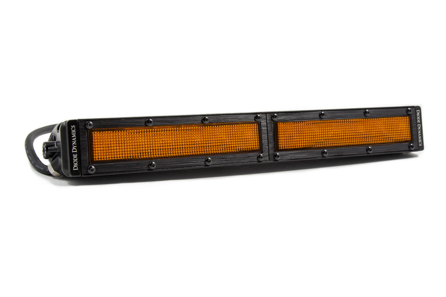 Diode Dynamics - Stage 12 Inch LED Light Bar Amber Flood