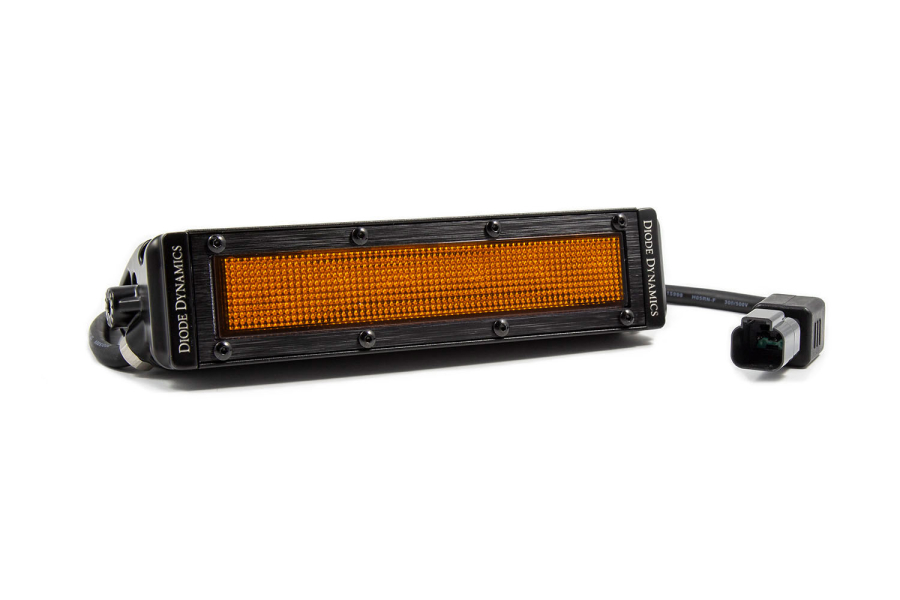 Diode Dynamics - Stage 6 Inch LED Light Bar Amber Flood