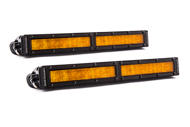 Diode Dynamics - Stage 12 Inch LED Light Bar Amber Wide