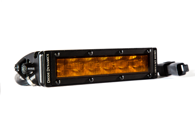 Diode Dynamics - Stage 6 Inch LED Light Bar Amber Wide