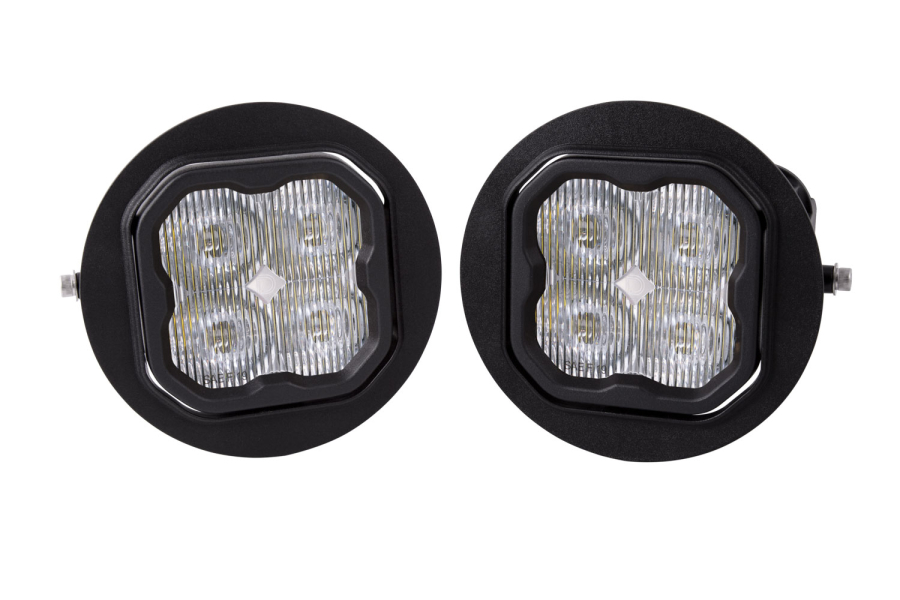 Diode Dynamics - Diode Dynamics SS3 LED Fog Light Kit for 2011-2014 Ford F150 White SAE Fog Pro - DD6234-ss3fog-1027