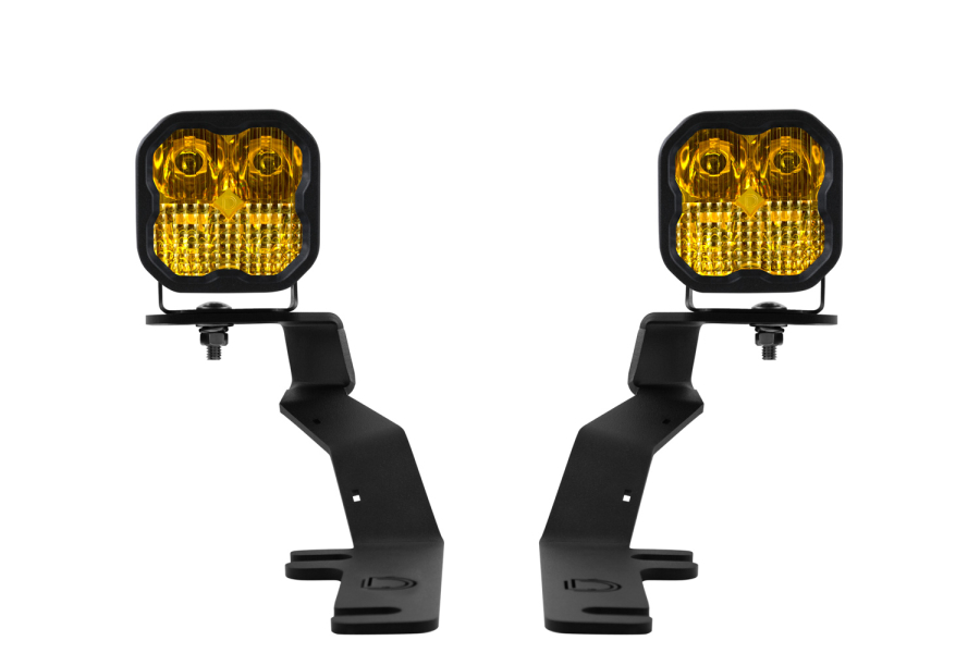 Diode Dynamics - Diode Dynamics SS3 LED Ditch Light Kit for 2017-2020 Ford Raptor, Pro Yellow Combo - DD6570-ss3dtch-1040