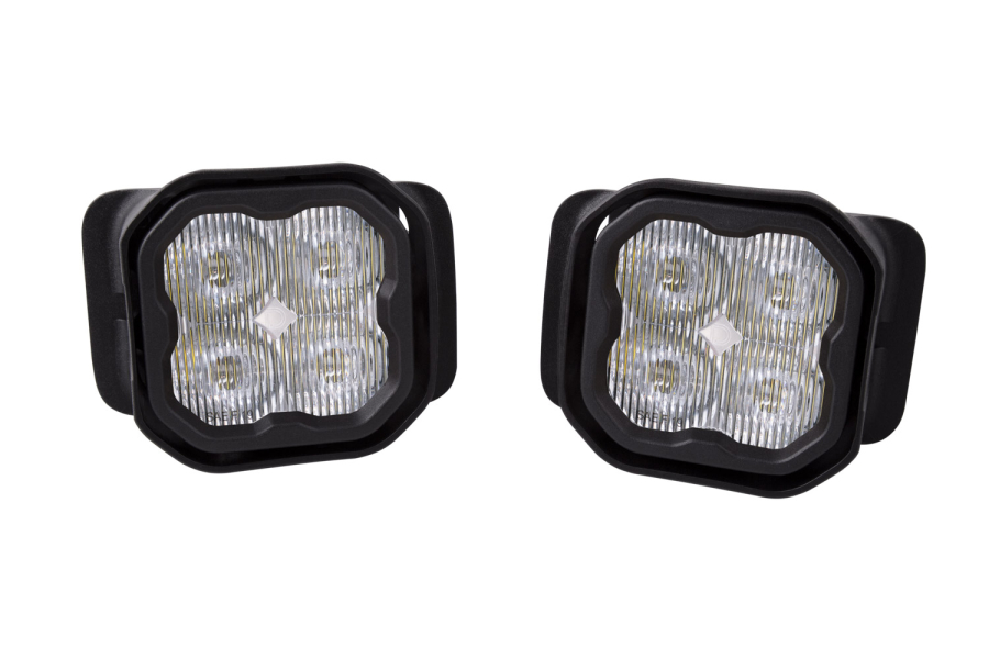 Diode Dynamics - Diode Dynamics SS3 LED Fog Light Kit for 2015-2020 Ford F-150 White SAE Fog Max - DD6694-ss3fog-1028