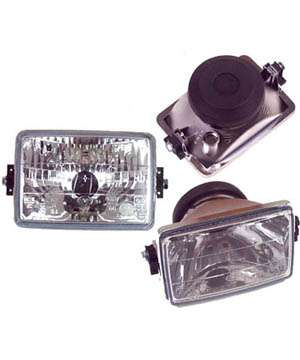 Baja Designs - Baja Designs KTM EXC Headlight Upgrade Rectangular 55/60 WT - 600032
