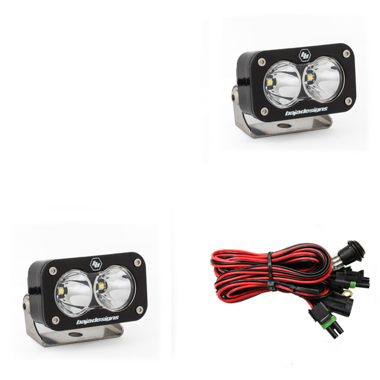 Baja Designs - S2 PRO LED LIGHT WORK/SCENE PAIR