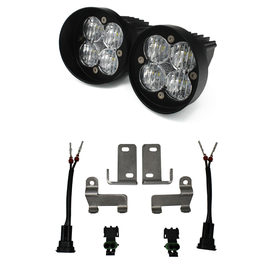 Baja Designs - Baja Designs Toyota LED Light Kit Clear Lens Tacoma/Tundra/4Runner Squadron Sport WC - 447125