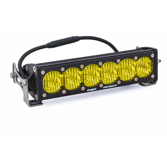 Baja Designs - OnX6+ 10 Inch LED Light Bar Amber Wide Cornering