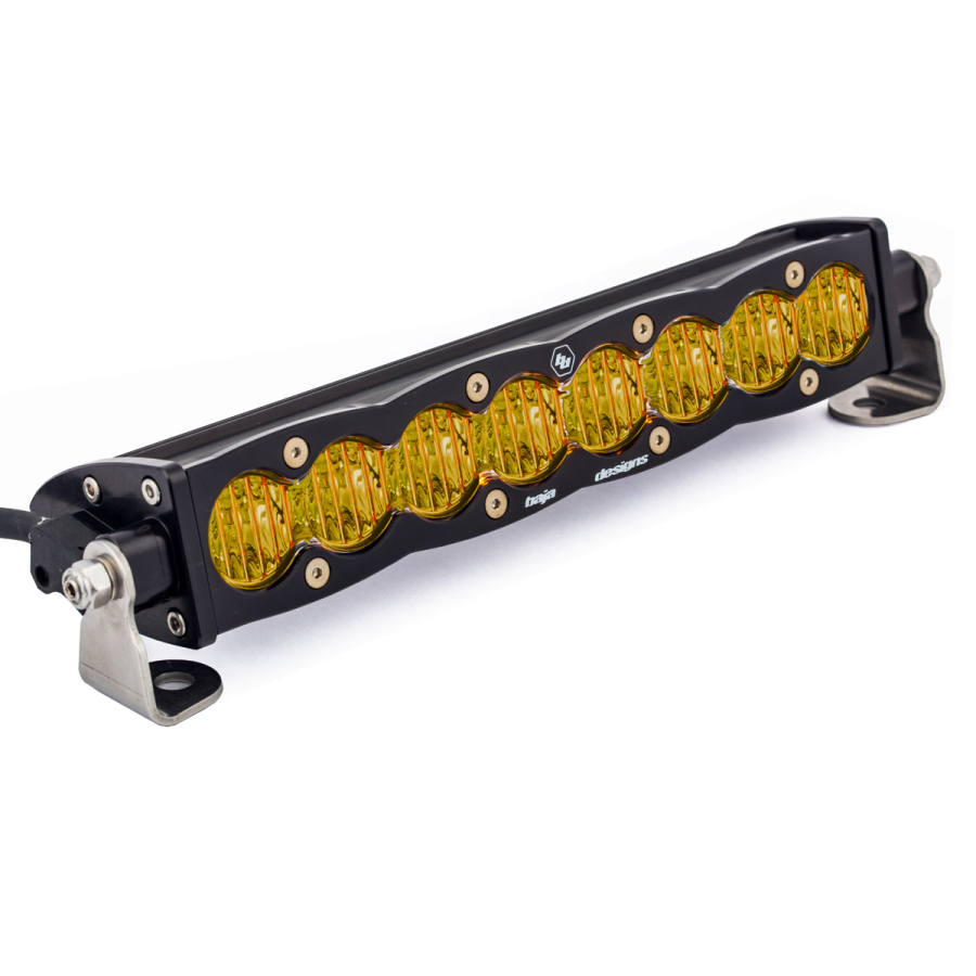 Baja Designs - S8 10 Inch LED Light Bar Amber Wide Cornering