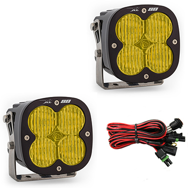 Baja Designs - XL80 LED LIGHT AMBER WIDE CORNERING PAIR