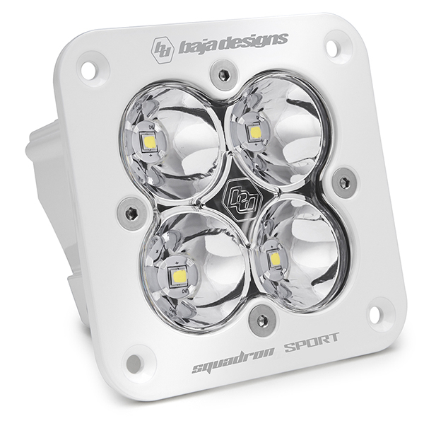 Baja Designs - SQUADRON SPORT LED LIGHT SPOT FLUSH WHITE