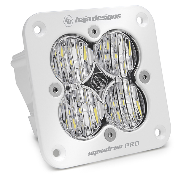 Baja Designs - SQUADRON PRO LED LIGHT WIDE CORNERING FLUSH WHITE