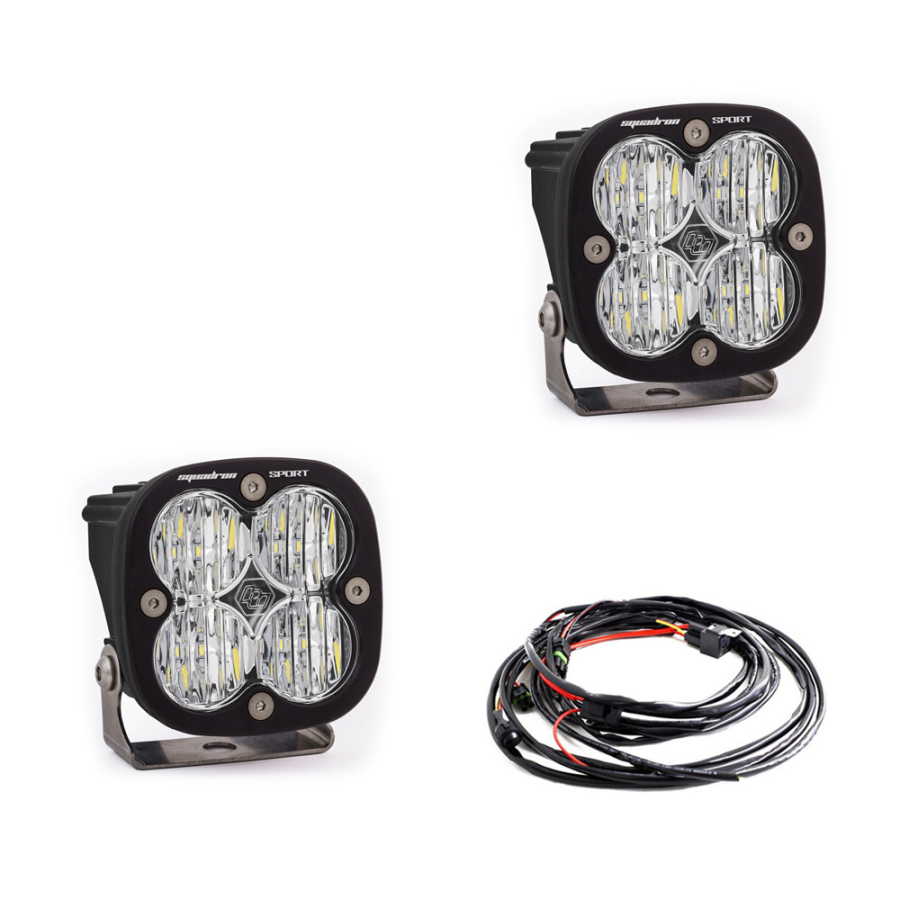 Baja Designs - SQUADRON SPORT LED LIGHT WIDE CORNERING PAIR