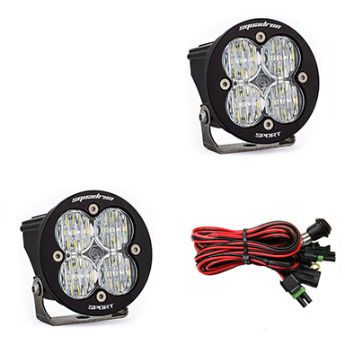 Baja Designs - SQUADRON-R SPORT LED LIGHT WIDE CORNERING PAIR