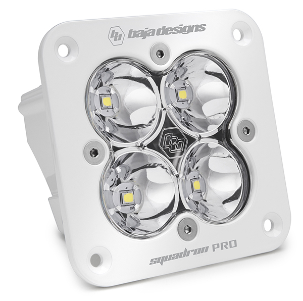 Baja Designs - SQUADRON PRO LED LIGHT SPOT FLUSH WHITE