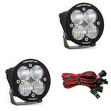 Baja Designs - SQUADRON-R SPORT LED LIGHT DRIVING/COMBO PAIR